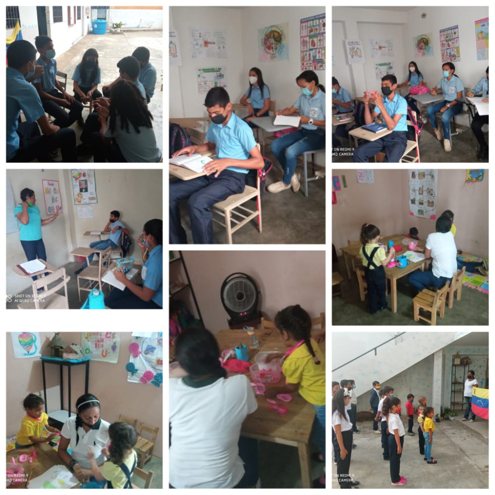 Municipioinfant's tweet photo. Red Educativa Comunal Infante UEC "Prof José Manuel Celis" en Inicio de semana con Actividades pedagógicas @JilbertoRivero2 @MPPEDUCACION @NicolasMaduro @ZonaEdGuarico https://t.co/kUo9Uh1DDd