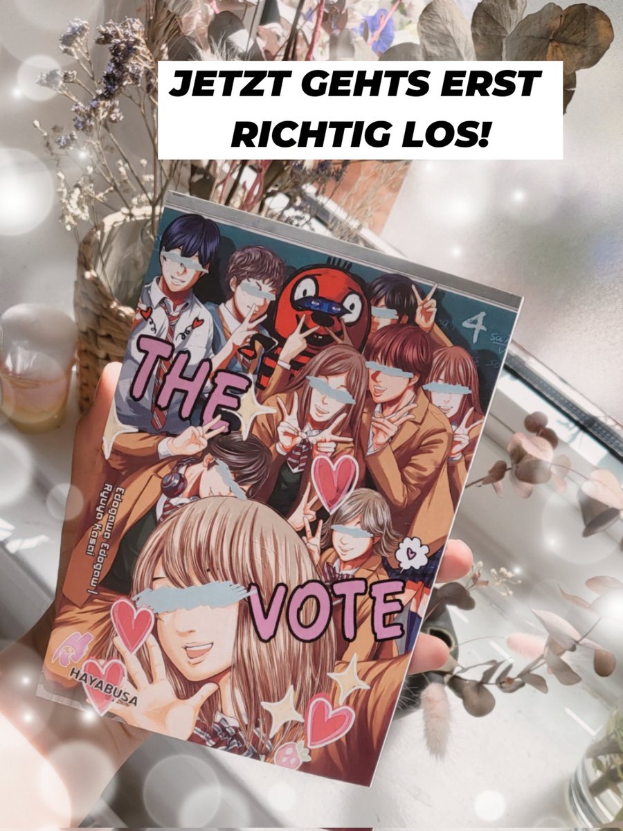 BelliTrash's tweet photo. Band 4 von #thevote war fast schon ein Abschlussband aber auch nur fast. Nun heisst es weiter leiden oder das Ganze irgendwie auflösen. Mal schauen ob mich das weiterhin überzeugen kann @HayabusaTweets ♡ #Manga #mangablog #Doodletwinky https://t.co/Rl7GmAGx32
