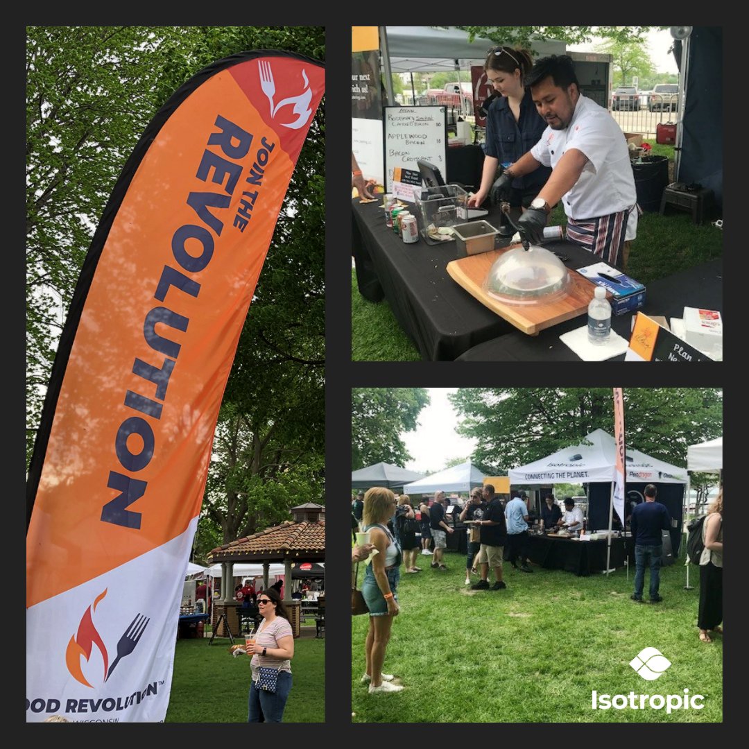 isotropics's tweet photo. Our Food Revolution WI CSR program has officially launched at Bacon Fest 2022 in Lake Geneva! Visit https://t.co/xihpE6FYPF to learn more.
@foodrevwi #satellite #VSAT #communications https://t.co/nrnFGv61ql
