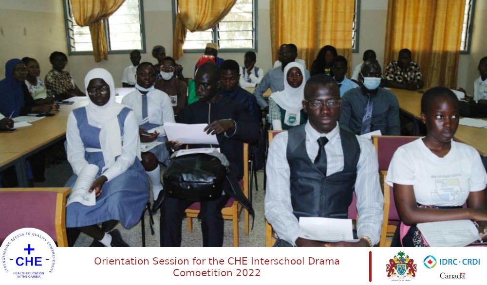 Compreh67954544's tweet photo. 24 Schools Oriented on the Upcoming Comprehensive Health Education (CHE) Interschool Drama Competition...
The competition is aimed at assessing students' knowledge on key thematic areas of the Comprehensive Health Education research Project findings.. https://t.co/pwDTEVvRyr