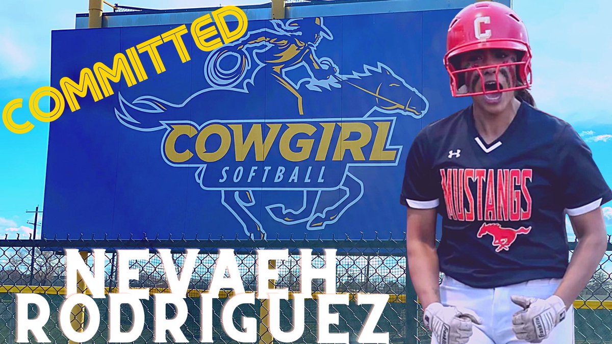 TheNevaehRod's tweet photo. I am extremely blessed to announce that I have committed to Hardin Simmons to continue my softball career! I would like to thank God and everyone who has guided me on this journey. Go Cowgirls💜💛 @ChaninLuz @cowgirlsoftball https://t.co/S1vG6B2CJ2