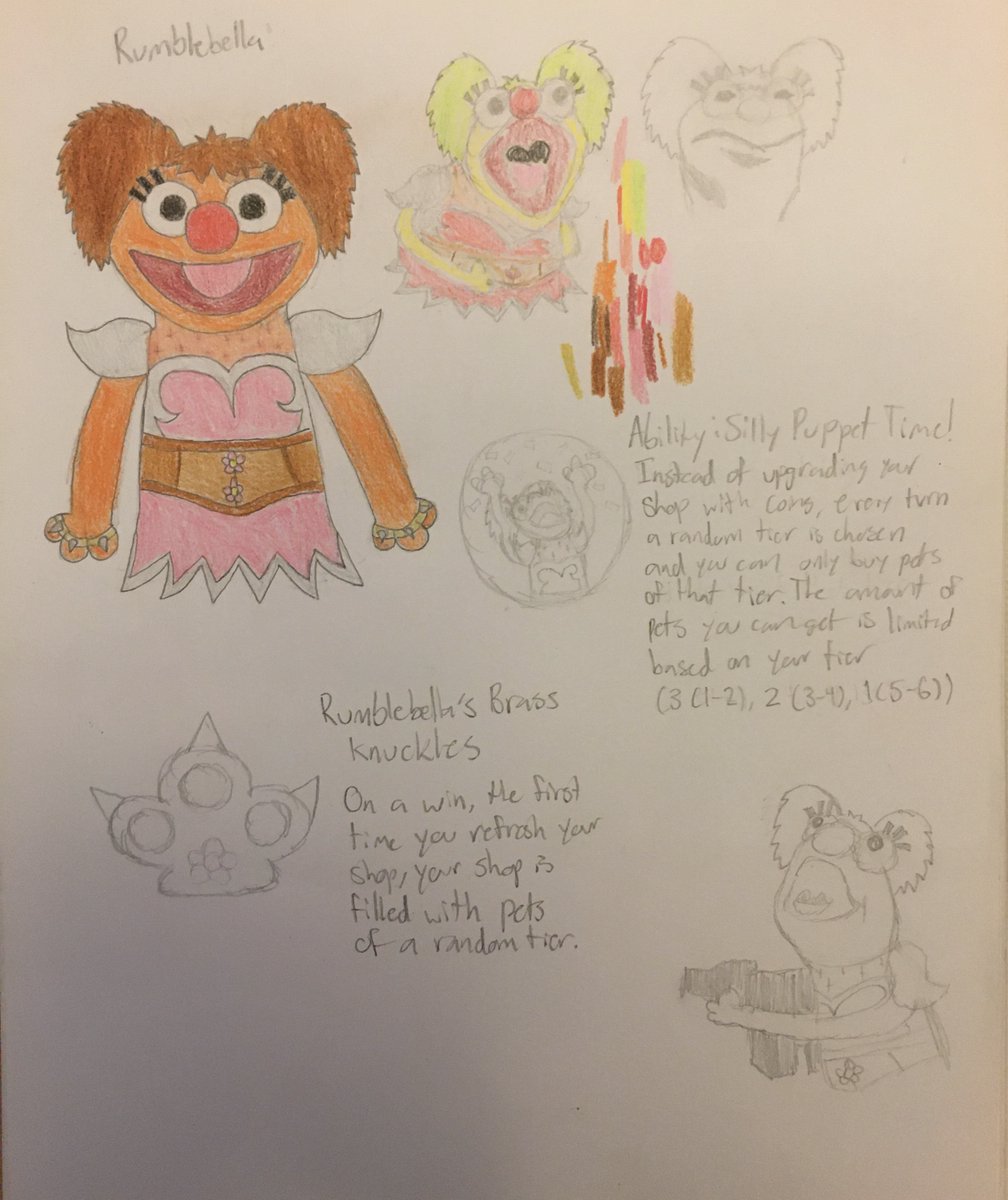 mgba_devlog's tweet image. Magical Girl Battle Arena characters (3/4)! (And a bonus Foxolotl)