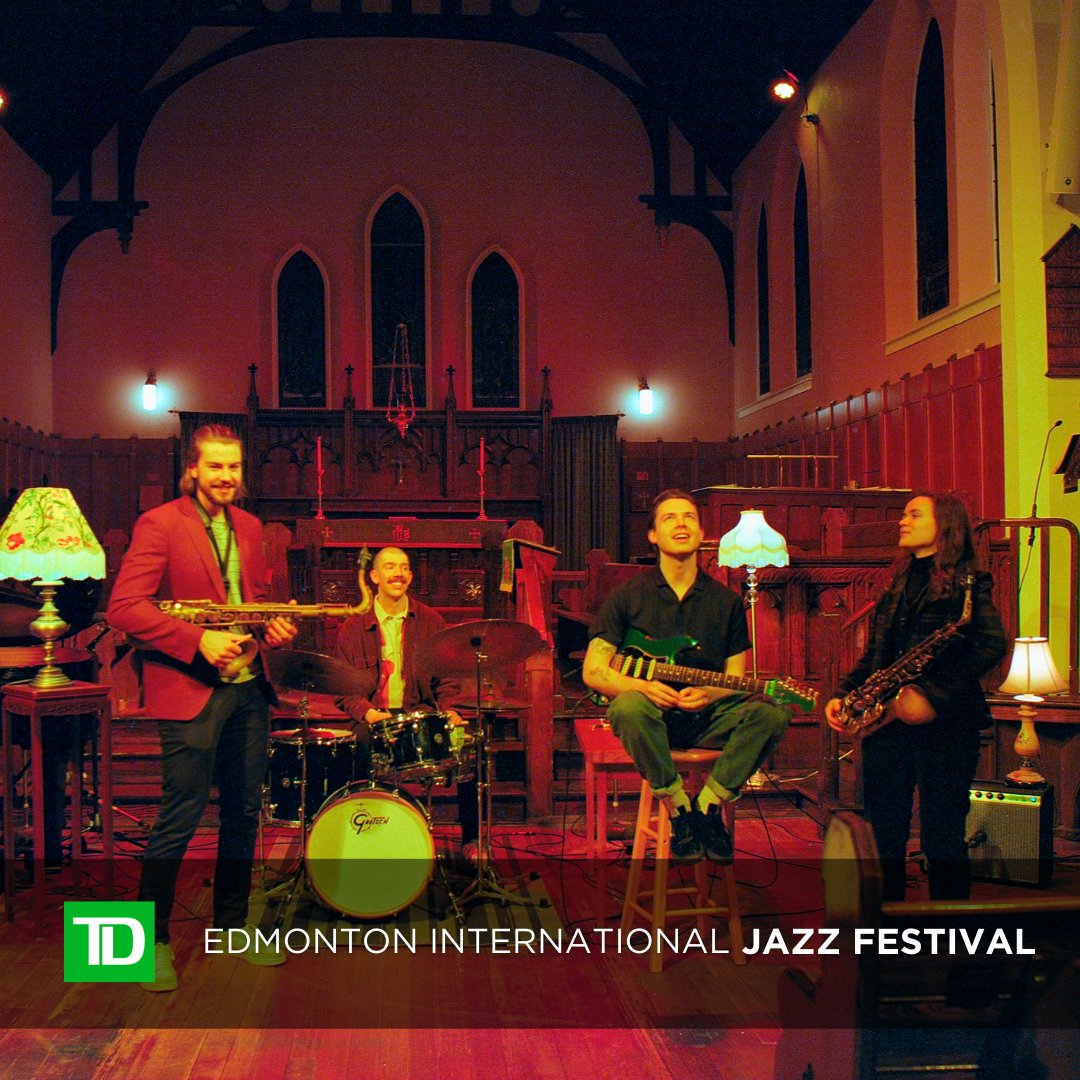 EdmontonJazz's tweet photo. #Monday #June 27 @TD_Canada #Edmonton International #Jazz Festival
#Anteloper @jaimiebranch with #openingact #FreeGolfClubs at @99tenyeg
https://t.co/et6TUx7BQj
#TDJazzfestEDM https://t.co/8bLzAQOSyY
