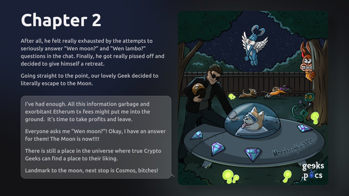 Chapter 2
"Landmark to the Moon!"

#NFT #NFTCommunity #NFTProject #NFTStory #Metaverse $SCRT