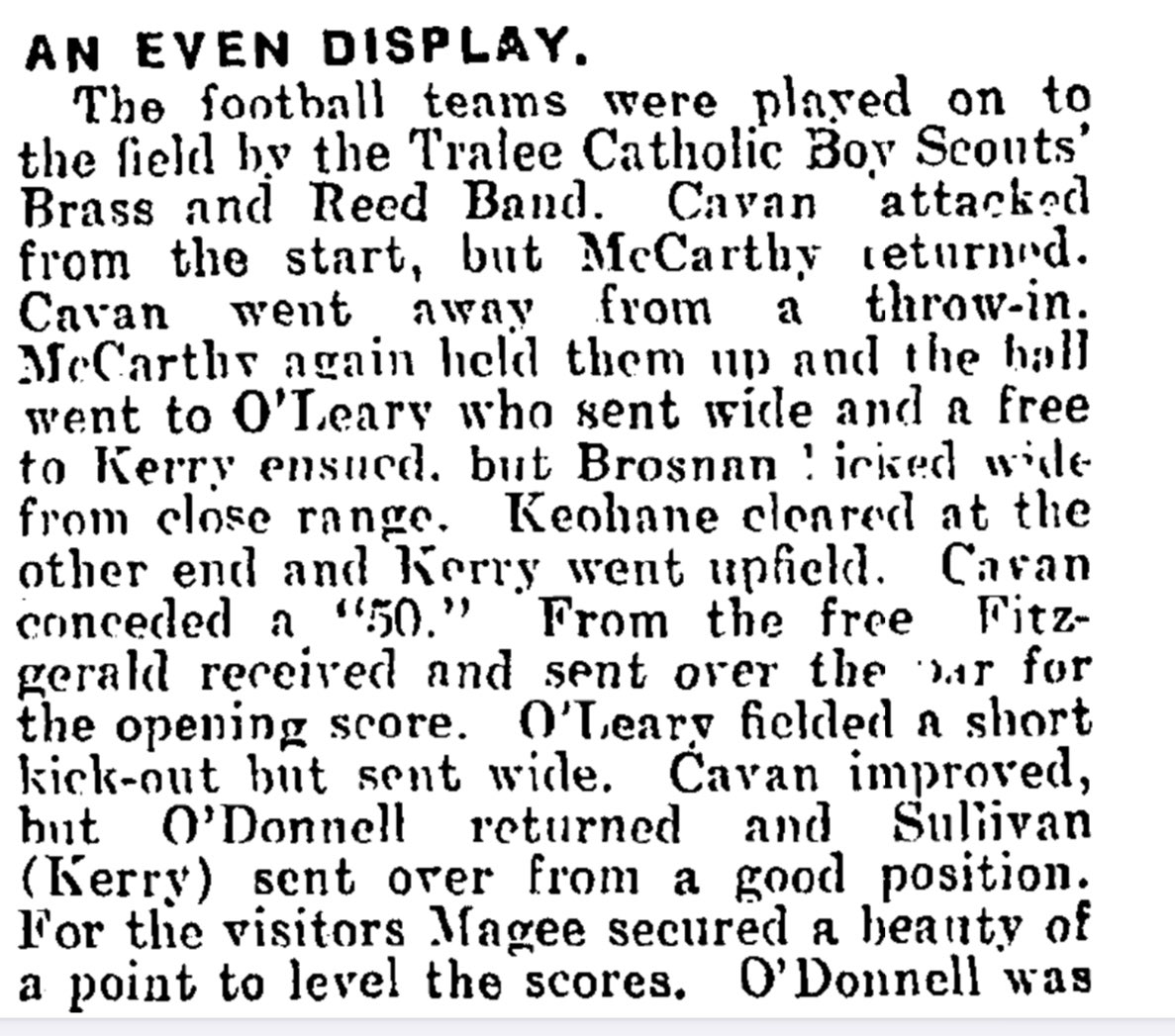 Cork Hurling History 🔴⚪️ on Twitter "In the Senior Football contest