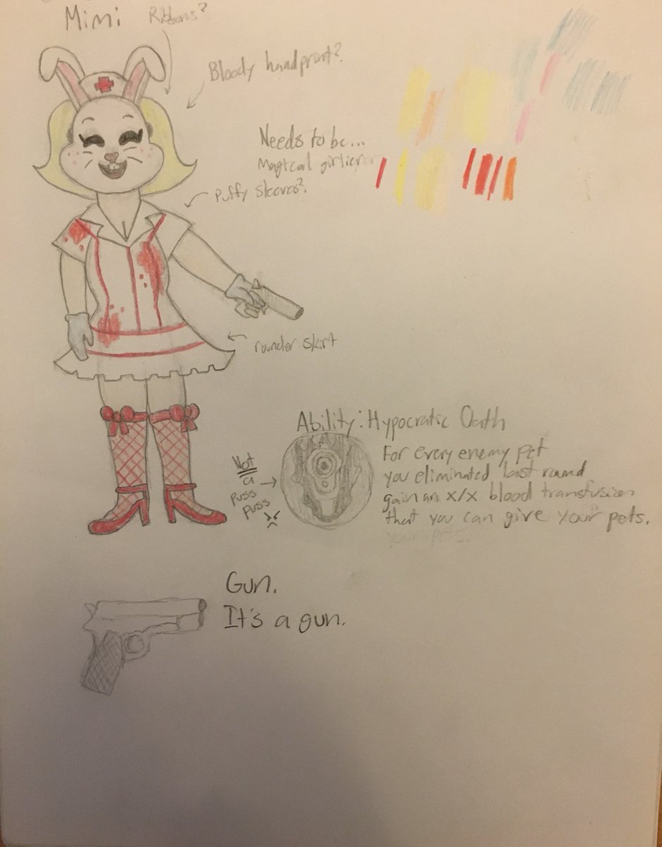 mgba_devlog's tweet image. Magical Girl Battle Arena Characters! (1/4)