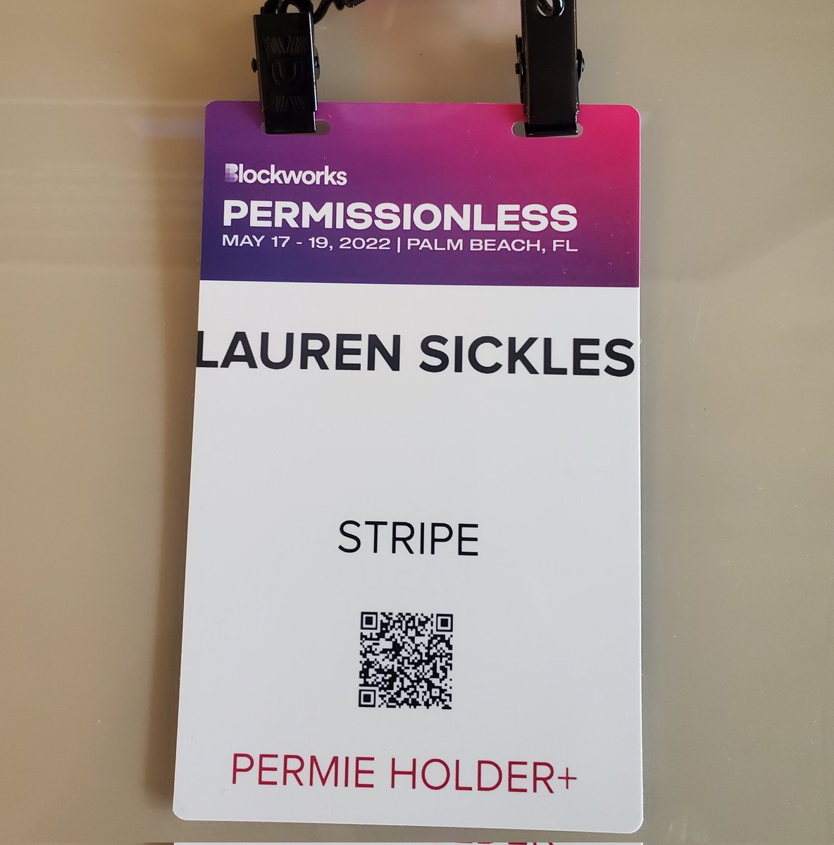 nikkisickles's tweet photo. Ready for #Permie fun at @Permissionless! https://t.co/hnu5vn0deE