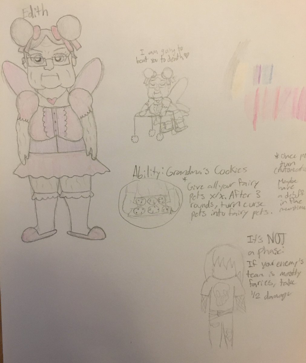 mgba_devlog's tweet image. Magical Girl Battle Arena characters (2/4)!