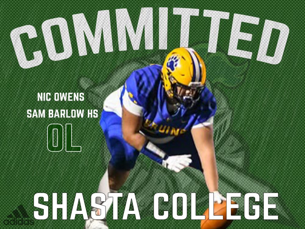 nicowens4's tweet photo. @Daniel5Lewis5 @Shastaknightsfb #Committed #JucoProduct 🔥🔥🔥 https://t.co/Q1ytKR3vEA