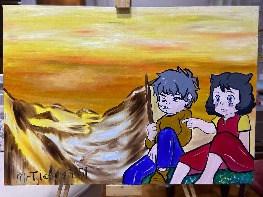 New Art: 🎈 Kairu and Koo
Kairu and Koo are best friends. As they get bored, they climb a high slope, watch the view together and dream. Their greatest desire is to travel freely to other lands with their distant friends.
<a href="/CyrisRigor/">Sayres 🉐</a> <a href="/Kaaiiru/">Kairu</a> <a href="/itsmeoniii/">fl0win</a> @cryyptowaps <a href="/IsekaiMeta/">Isekai Meta</a>