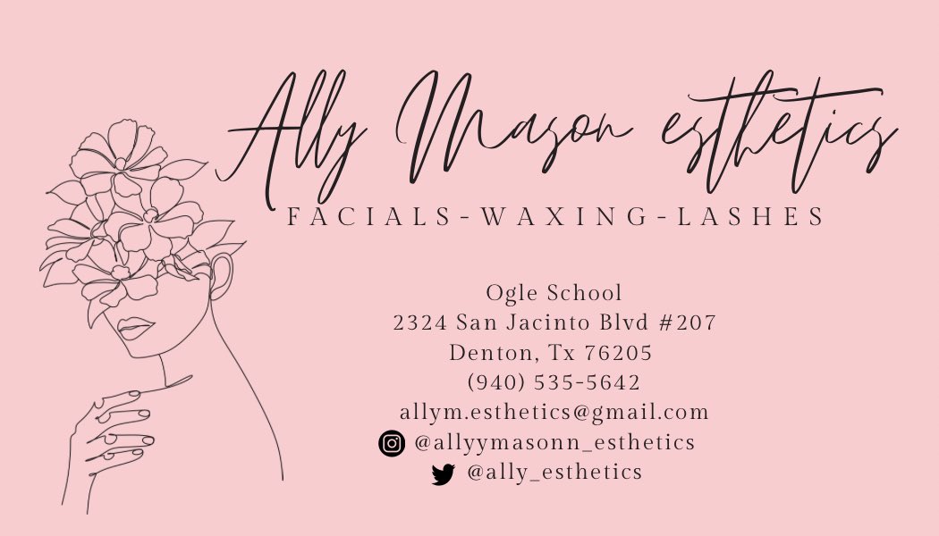 ally_esthetics's tweet photo. DM me to book an appointment 😉
#esthetics #denton #dentontx #esthe #glowingskin #skincare https://t.co/315By3cpWs
