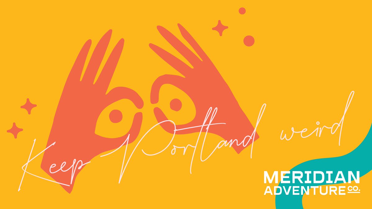 🧡🌲💛 Happy to be a part of this weird, wonderful city!

Want to support a local Portland arts business? Check out the Meridian Adventure Co. site and book a session of our new, award-winning online puzzle adventure game, The Traveler's Guide to Little Sodaburg 🐟🌀