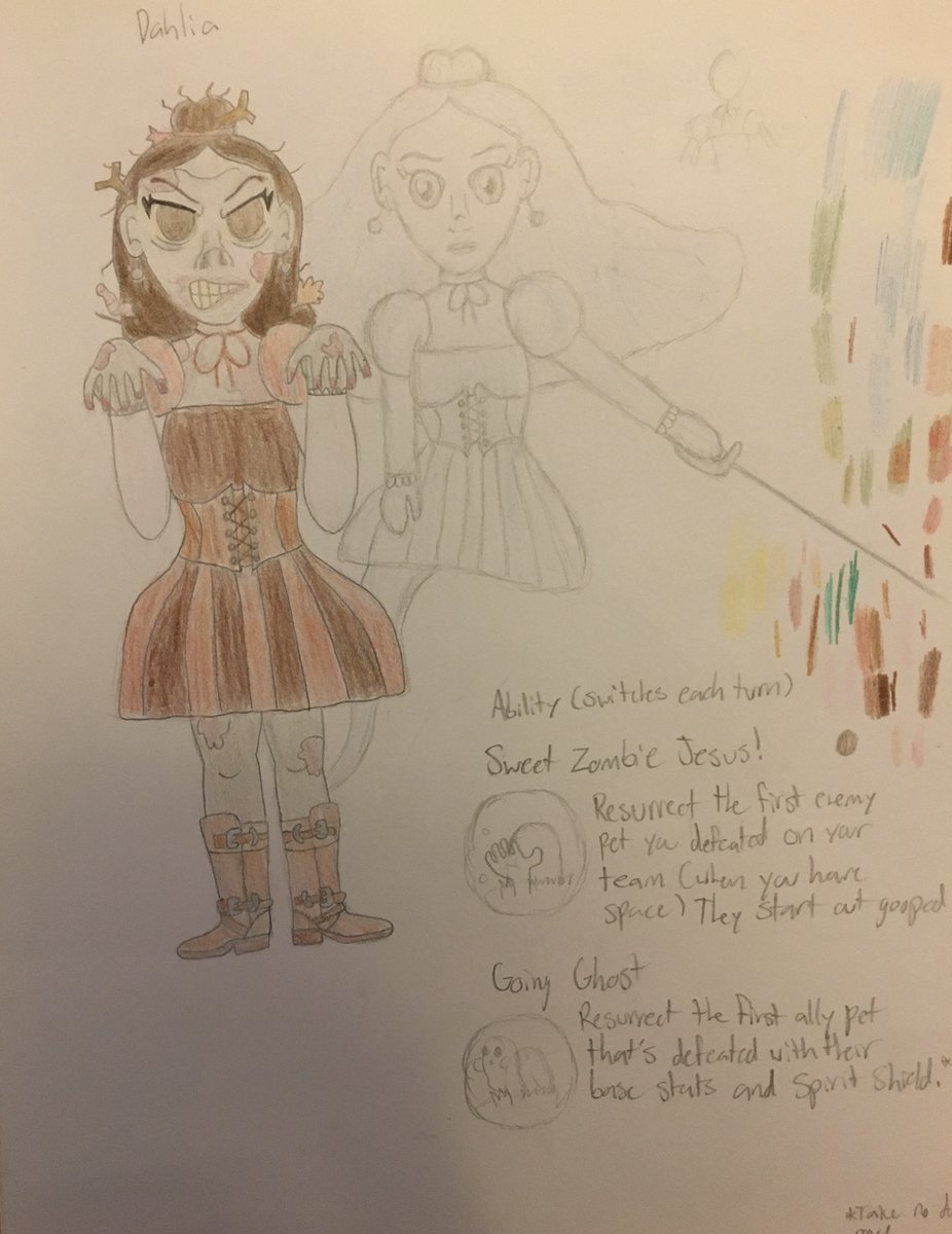mgba_devlog's tweet image. Magical Girl Battle Arena characters (4/4)!