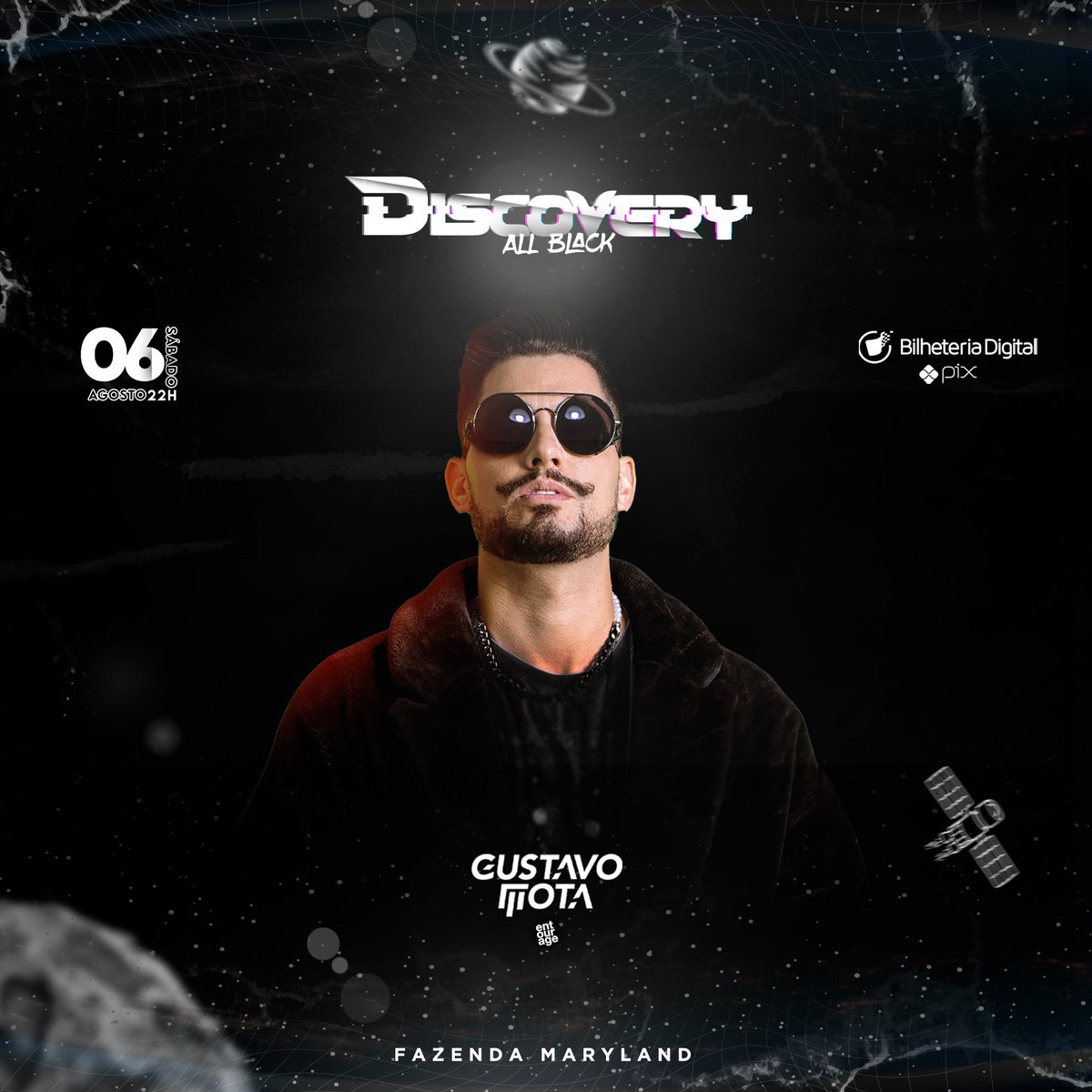 discoveryrj's tweet photo. E ai Viajantes, como vocês estão?!

É uma honra poder anunciar, que viveremos mais um capítulo da nossa história com @gustavomota !

Estão Preparados ?!

Vista-se de preto e explore um novo mundo com a gente!!! 🖤

🗓 Sábado, 06 de agosto.

🌍 : Fazenda Maryland - Rio de Janeiro https://t.co/FFZ0mBg7N6