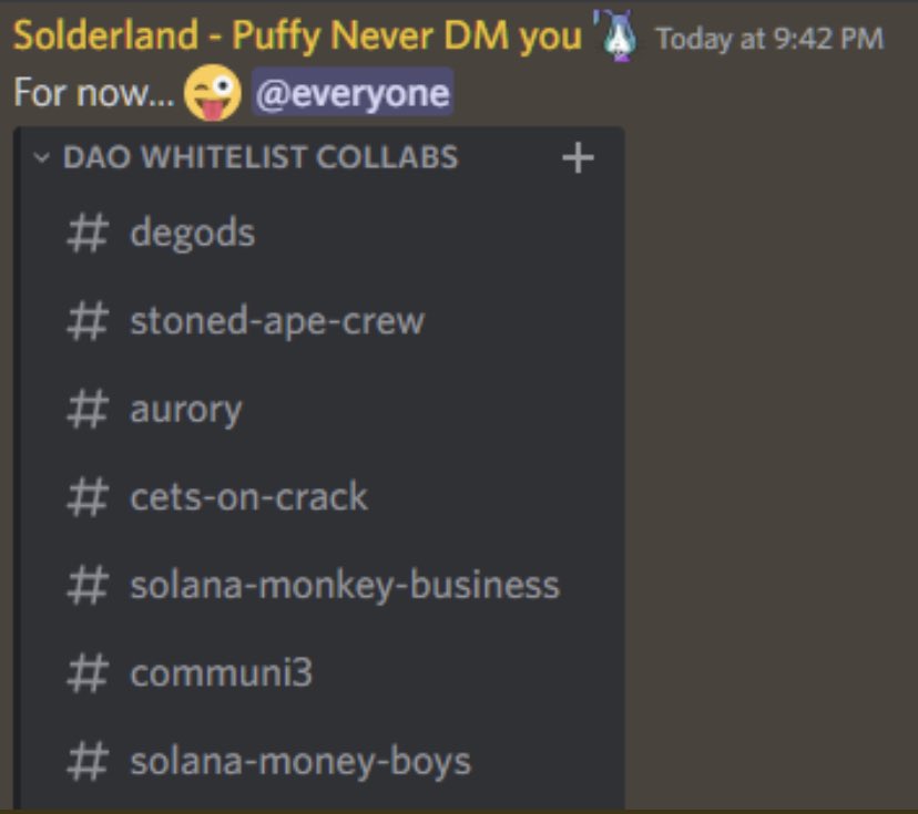 What have we been telling you?! #builderswin Check these collabs!! Hypetrain about to leave the station! <a href="/Solderland/">SOLDERLAND 🐰 🦫</a> 🚀🦫🐰