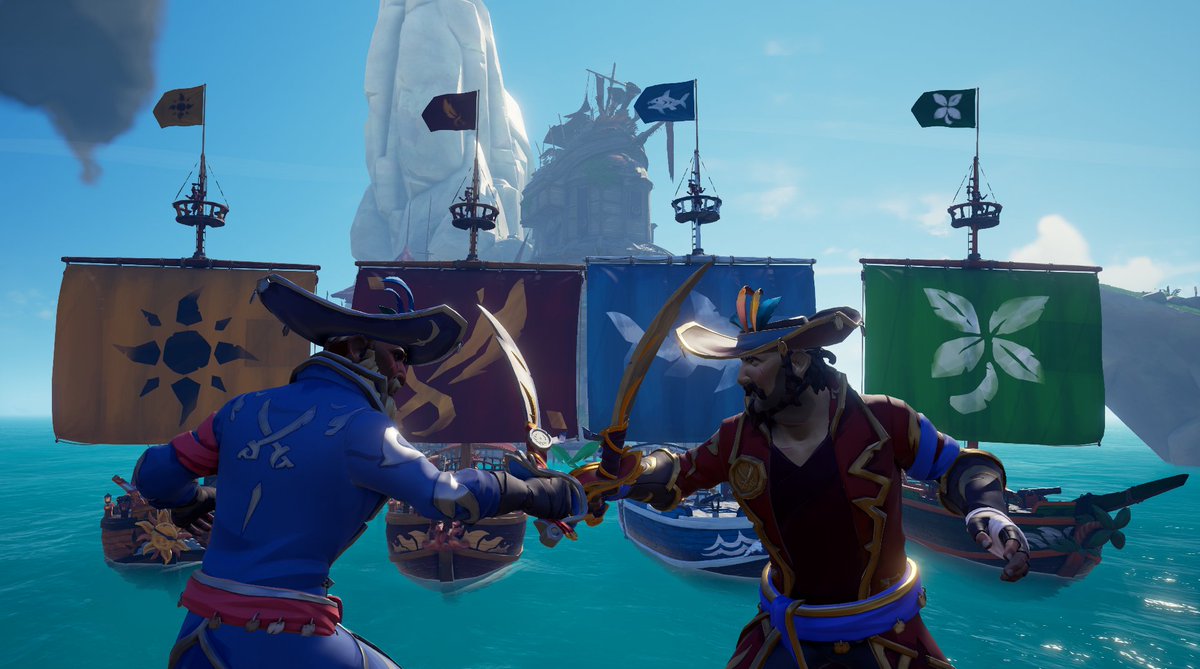 Moee2003's tweet image. Theme: Rivalry

Even after the arena shut its doors, some Glorious Sea Dogs remained rivals
@RareLtd @SeaOfThieves #SoTShot #Arena #SeaOfThieves