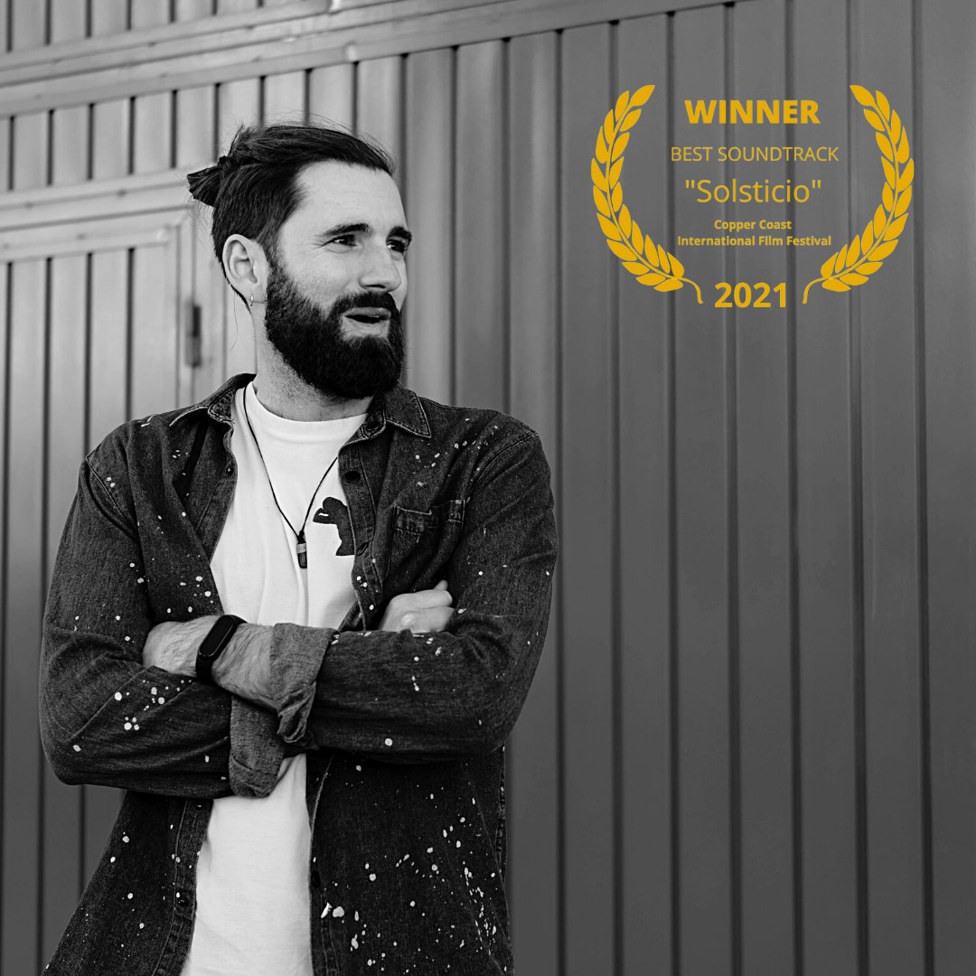 🏆 My #Soundtrack for 'Solsticio' wins @CopperCoastFilm 'Best Soundtrack' #Award!

I'm happy to be recognised and determined to keep expanding my collection ✌️

🎧 Listen here: 
▶️ spoti.fi/3LjHi10

#AwardWinningComposer #BestSoundtrack  #filmmusic