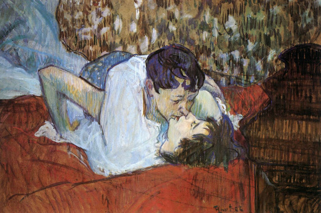ascarpulla's tweet photo. "Da solo,spiegando le ali su infami ed i vili,starò solo,
scegliendo una donna per starci due ore
il tempo che basta per fare l'amore,
poi il tempo vola ed io non amo più"
#daSolo
✍Franco Califano
🎨 Henri de Toulouse-Lautrec, Il bacio (1892) https://t.co/p97j0V6eX1