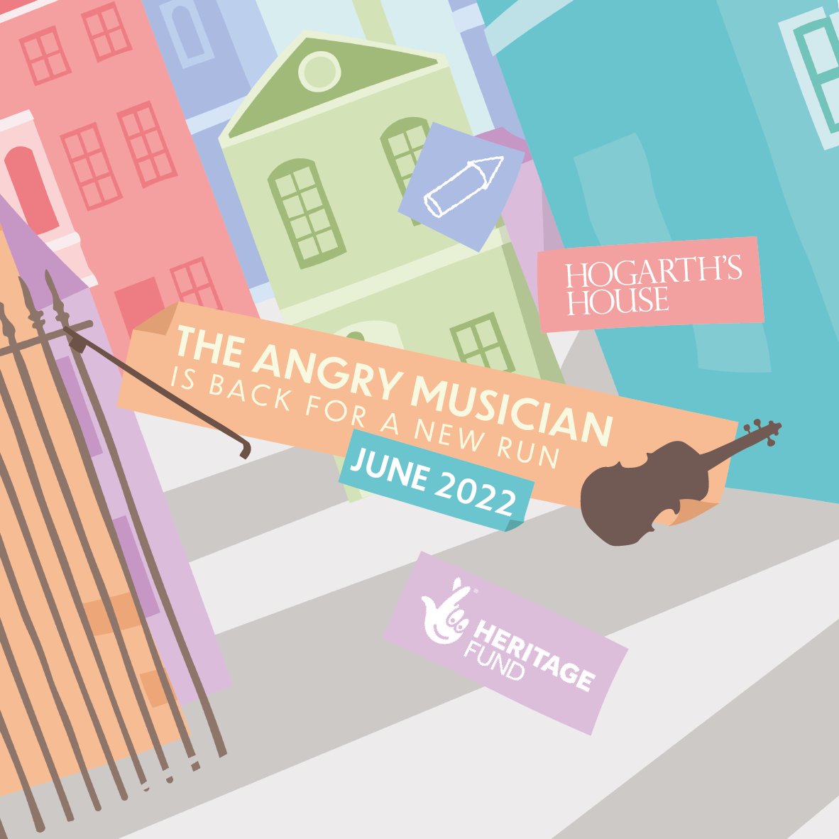 RocketPulp's tweet photo. BACK BY POPULAR DEMAND! We're excited to announce that our #familyfriendly show #TheAngryMusician is returning in June 2022 to @HogarthsHouse in #Chiswick - head to https://t.co/vpg8YwM90x for tickets and more information! 🚀 #outdoortheatre #theatre #pulprockettheatre https://t.co/WdTfOMcPso