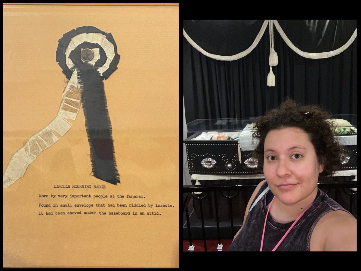 BeccaG_WeirdNJ's tweet photo. The National Museum of Funeral History in Houston, TX (I went Wednesday) is one of the most fascinating museums I’ve ever been to! ⚰️🪦⚱️💀 My next tiktok video will be about this! Stay tuned! (More photos in replies) @WeirdUS #weirdtexas #houston #history #museum #nmfh https://t.co/pe1o1gpGZJ