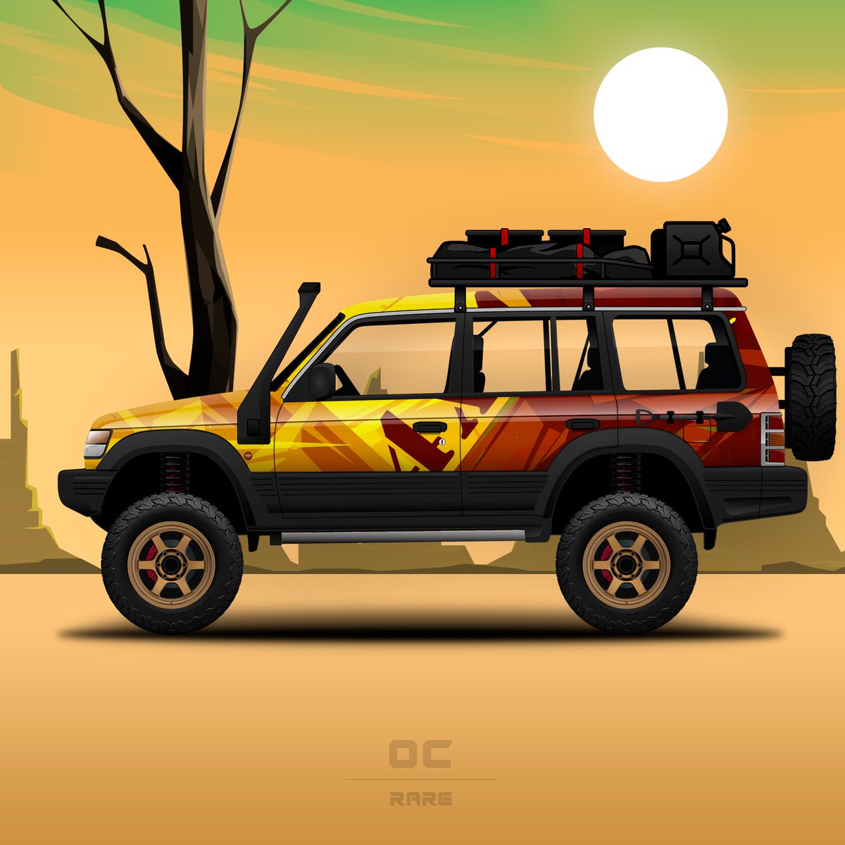 nftracecrew's tweet photo. This is Mitsubishi Pajero - car from #OffRoadClub NFT collection.

Check our webpage for more information and welcome to the club!

#OC #NFTRaceCrew #NFT #nftcommunity #nftartist #nftart #nftcollector #supercars #binancenft #mitsubishipajero https://t.co/nwUEP4ptbn