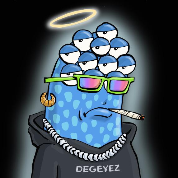 New Creaturez Iconics raffle is LIVE on <a href="/CyberFrogsNFT/">Cyber Frogs (!FF)</a>!

Bid in $BALLZ to get your DeBallz 1 of 1. Earns 2x $BALLZ staking rewards. Inspired by <a href="/DeGodsNFT/">DeGods</a> CC <a href="/frankdegods/">Frank</a> 

cyberfrogs.io/auctions/?id=4…

#SOL #NFTCommunity #SOLNFTs #NFT