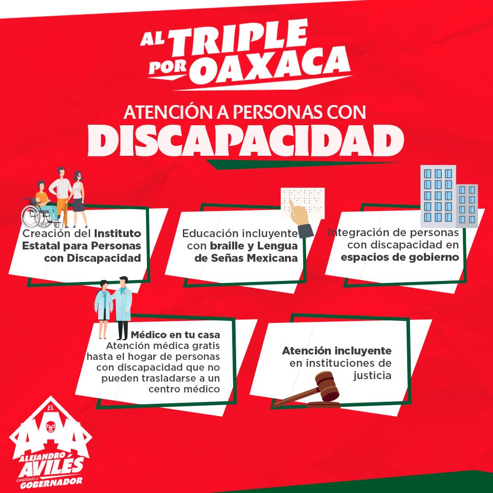 PriPcdOax's tweet photo. "La inclusión será el sello de mi gobierno. Reivindicaré las causas de los pueblos indígenas y afromexicano, de las personas con discapacidad y de la comunidad LGBT+". #alejandroaviles
#maryaviles #JavierVillacaña #lizbethconchaojeda #MARCOCUEVAS #AlTriplePorOaxaca https://t.co/CpSt9ISMvN