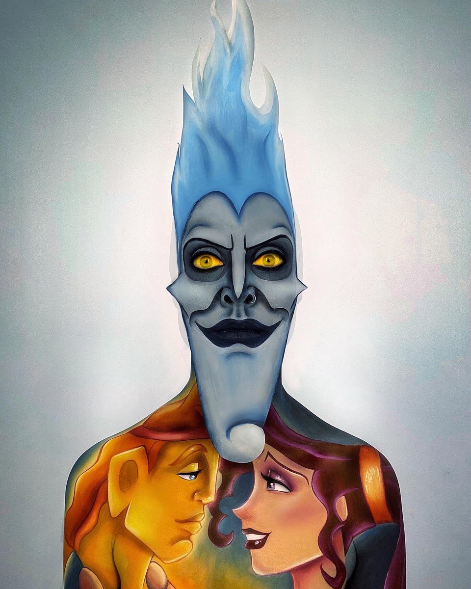 NuriaAdraosMUA's tweet photo. Maquillaje de Hades 💙 https://t.co/8BoVzNSgFo