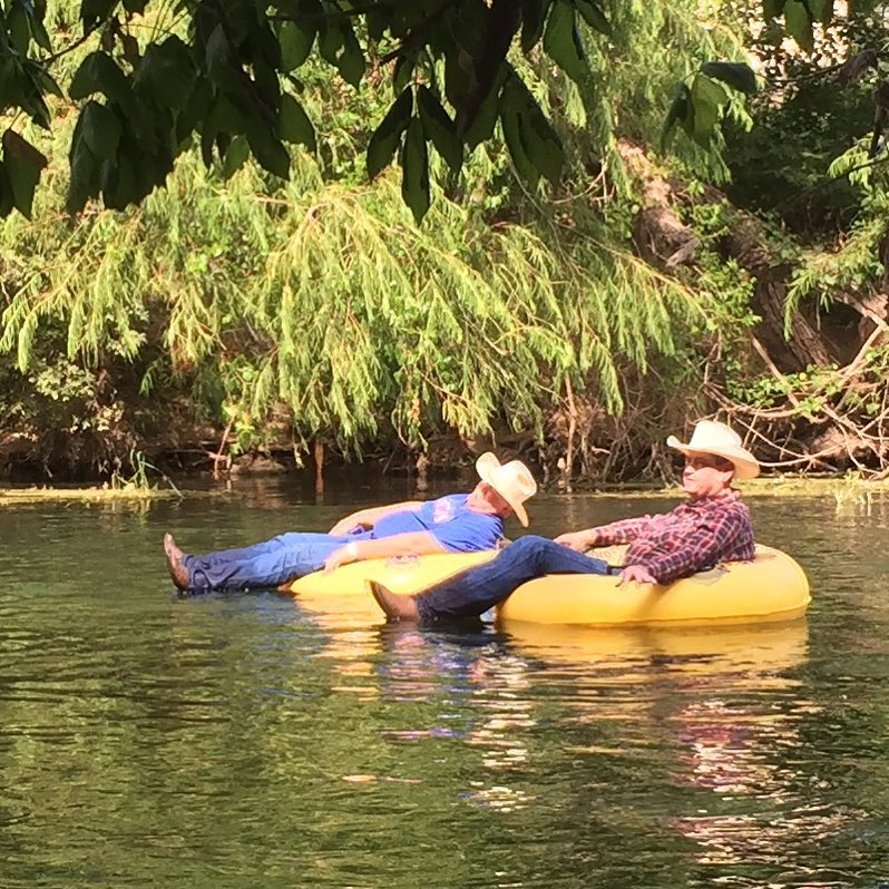 TourSanMarcos's tweet photo. It’s hot out there y’all and that means it’s river season in San Marcos! Boots, jeans and cowboy hats are certainly not required… 
Plan your summer #SMTXperience here: https://t.co/er2EYjGqJi
📷: Tina Kolman
#SMTX https://t.co/x4OyavOICn
