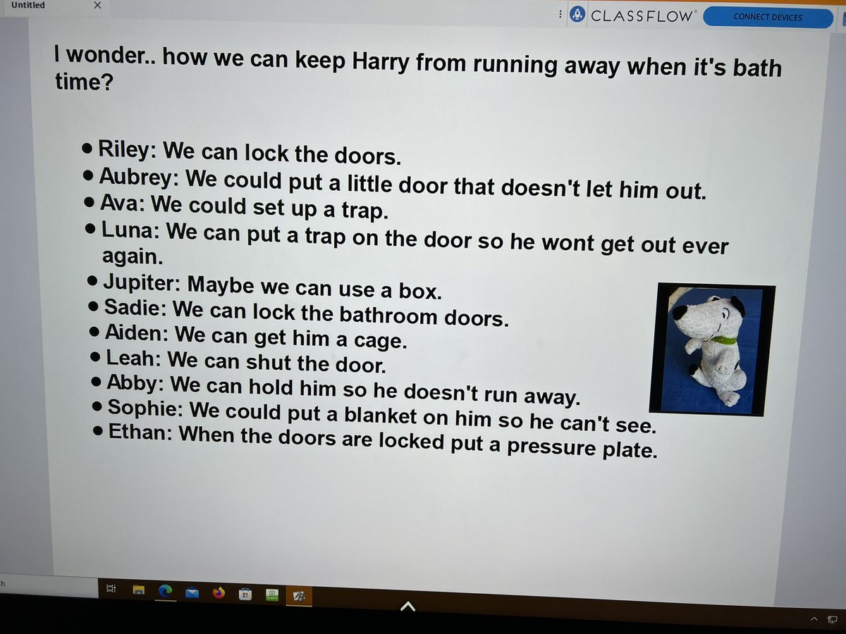 MrsHandley314's tweet photo. #stemweek2022 is off to a great start! They love the book Harry the Dirty Dog and can’t wait to help him! @BlantonBulldogs 💙🐾 https://t.co/mssv5LM9qi