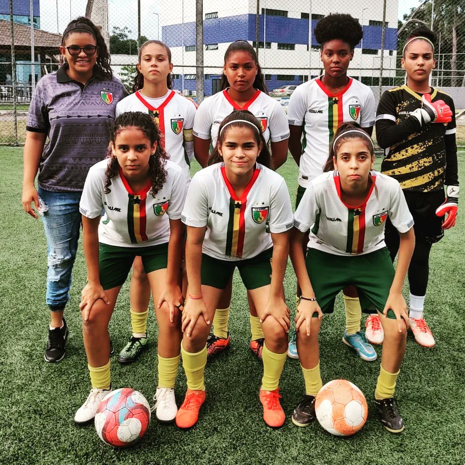 lusacaoficial's tweet photo. BASE FEMININA | Lusaca vence o Madre por 5 a 1.

• Nossas panterinhas negras não quis dar chance ao adversário e aproveitaram a oportunidade derrotando-as por5 a 1.

• Os gols foram marcados por Faby Cerqueira, Yasmin, Tita, Ariana e Emile.
#futebol #futebolfeminino #lusaca https://t.co/m5fG1oB1Xe