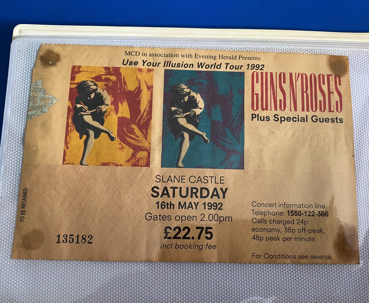 30 years ago today, <a href="/gunsnroses/">Guns N' Roses</a> played Ireland for the 1st time