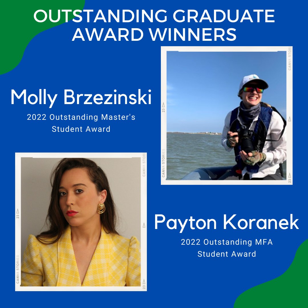 TAMUCC_CGS's tweet photo. Let’s continue the celebration! 🎉

This week we want to highlight our Outstanding Graduate Award Winners. https://t.co/QtDkxrS6My