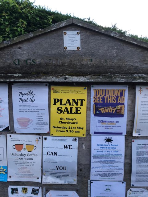 dougfoxlondon's tweet photo. This is amazing! Not the plant sale... the #twirlcaramel Don't worry @cadburyuk your secret is safe. Count on me to #controlthehype https://t.co/j4HPojCtnv