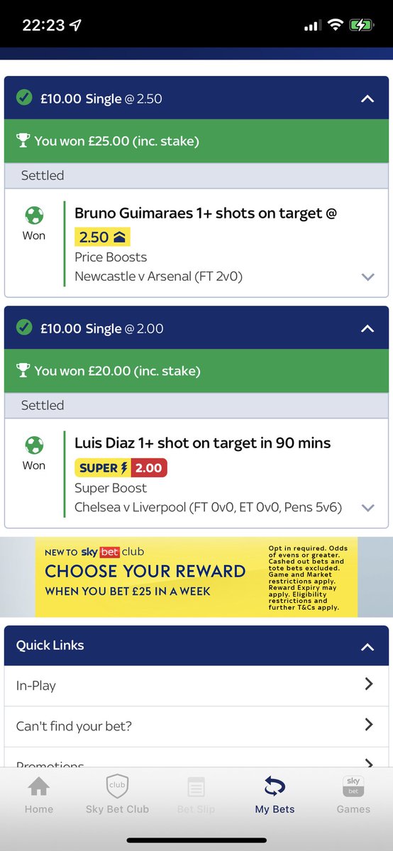 adambramhall's tweet photo. @SkyBet #TweetYourBetslip 🤑🤑🤑🤑 https://t.co/ahlLaWspd5