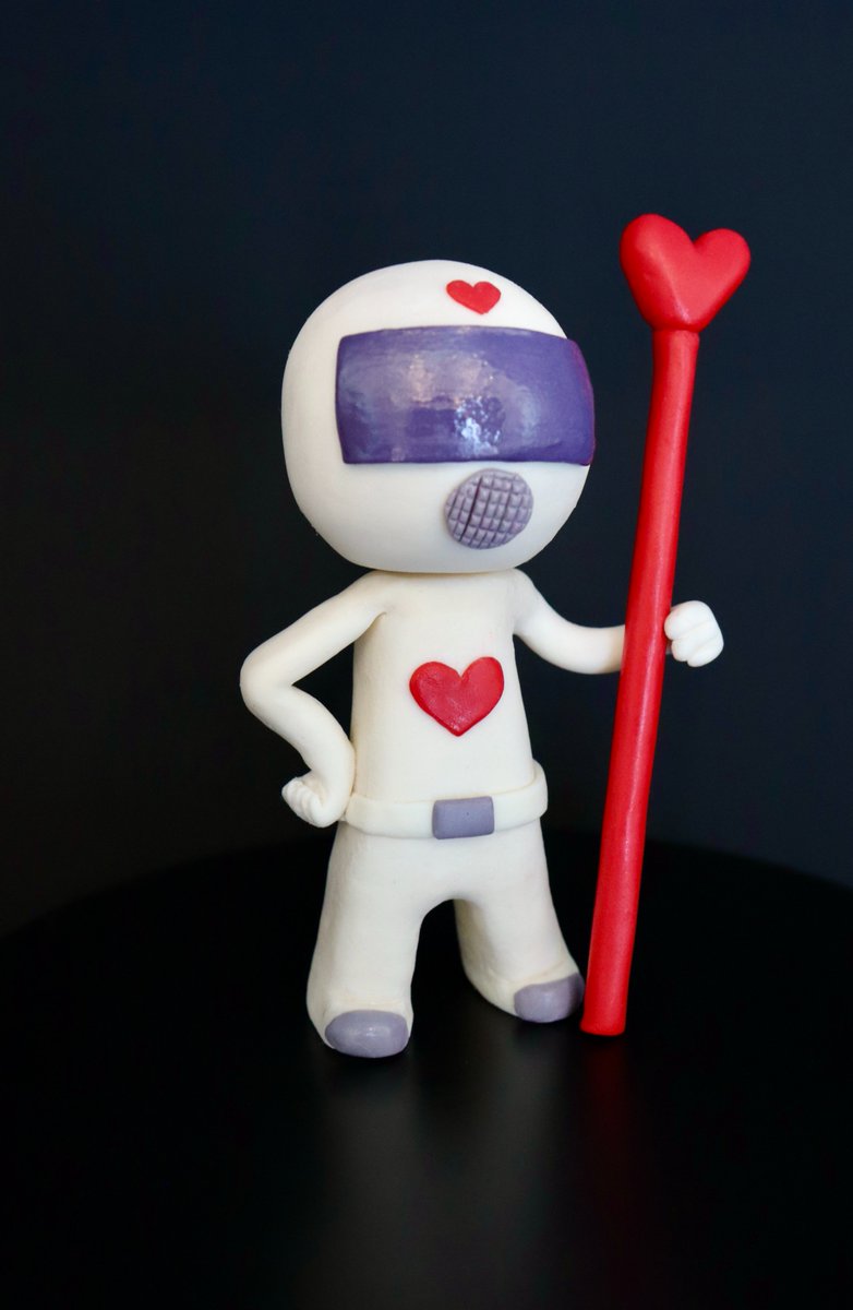 Who's ready for <a href="/veecon/">VeeCon</a> in 3 days?🤓
One of my favorite characters in <a href="/veefriends/">VeeFriends</a> is the Heart Trooper!❣️ 
Here's is my physical fan art made of 100% chocolate! 
Hope you like it <a href="/garyvee/">Gary Vaynerchuk</a>! See you all at Veecon!