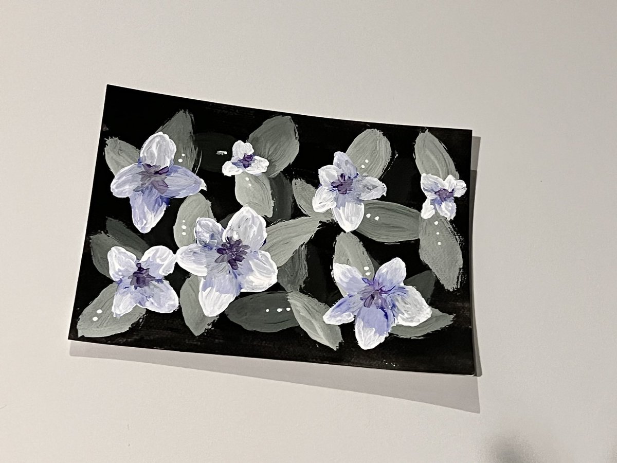 OT Paint and Sip session with <a href="/UEAOTSoc/">UEA OT Society</a> and @lauraeli2abeth this evening!

By applying the Kawa River Model, we reflected on the use of art in previous placements. I may not be the best painter🙈 but will definitely consider utilising art in future practice🎨!