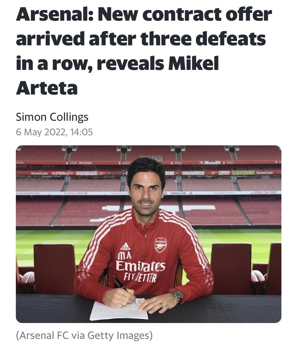 HarshGooner's tweet photo. Where we are at as a club https://t.co/jTT7RPdy7X
