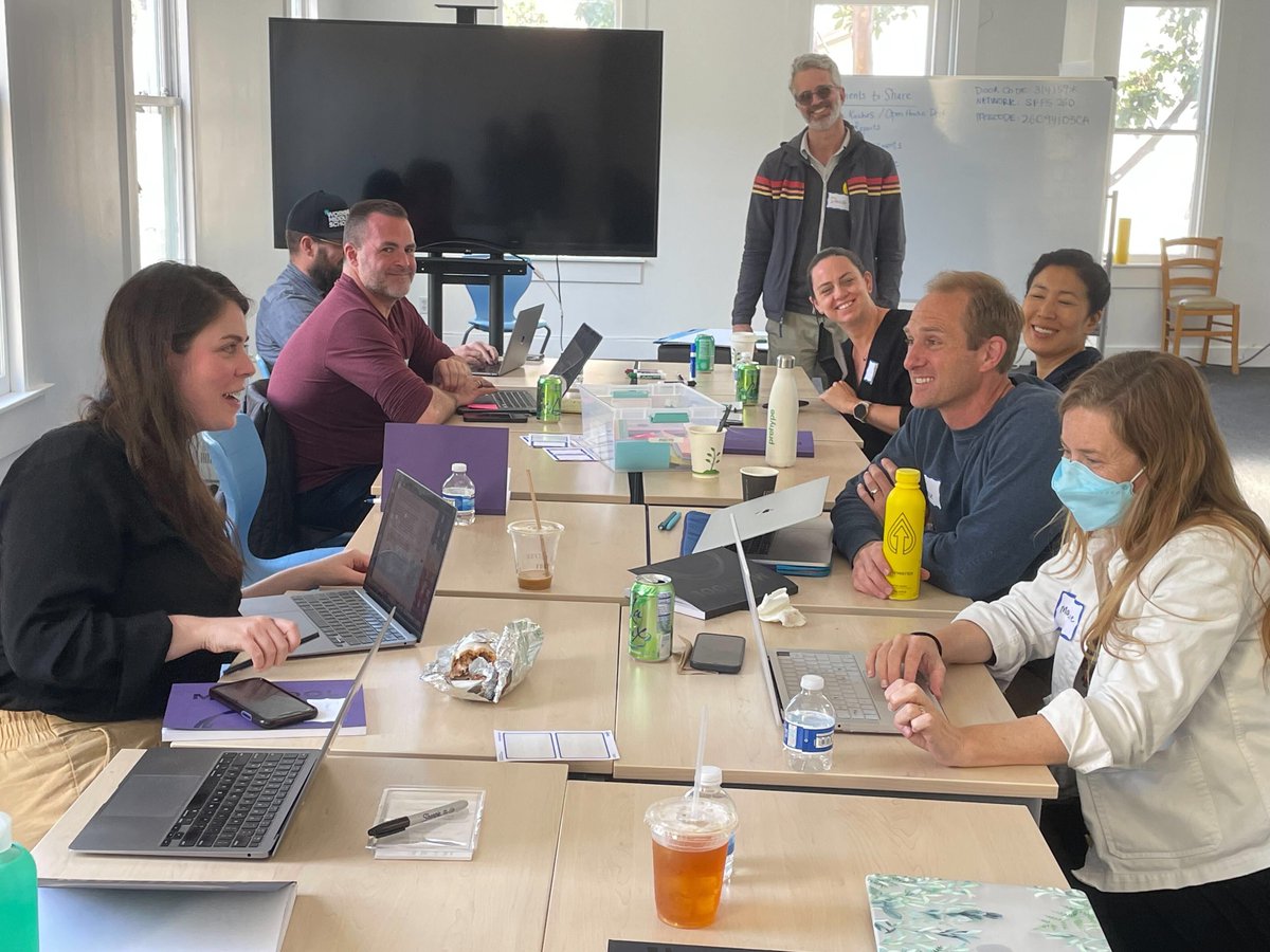 the51stidea's tweet photo. @the51stideajoined the Innovative Schools Cooperative's national conference in San Francisco this week, where Idea51's Jesse Ross lead a dive into collaborative assessment, the Growth Framework, &amp; the vital roles of #wayfinding and #mentorship. This bunch is #disruptingforgood! https://t.co/LAv5kSyhE1