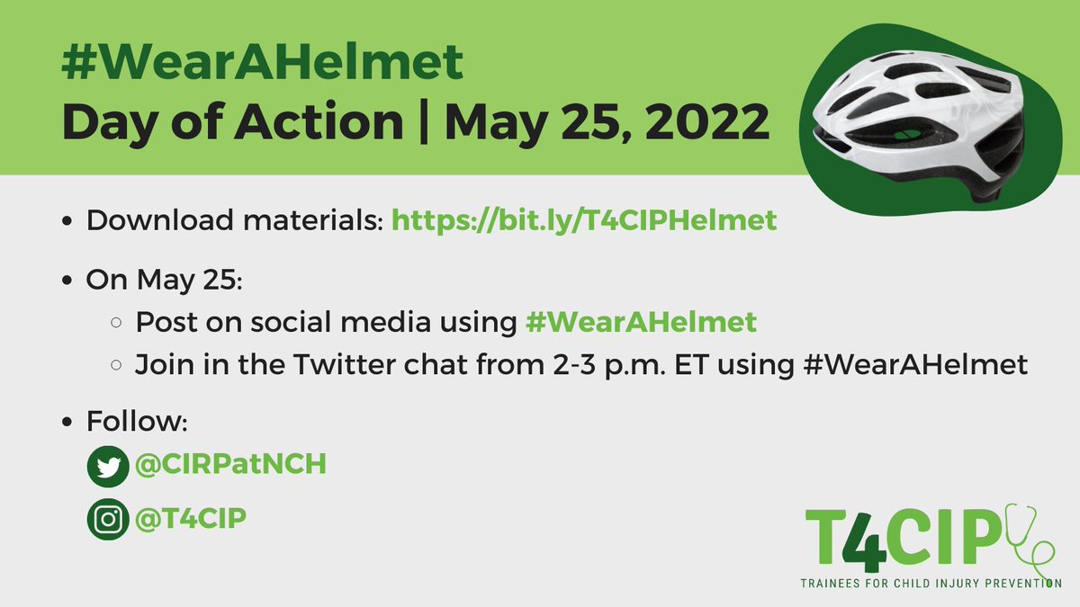 RMPatterson22's tweet photo. Excited to join @CIRPatNCH for #WearAHelmet Day of Action this upcoming Wednesday. https://t.co/GMrm8tLbWl