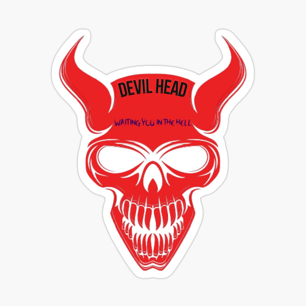 AlassdiLaith's tweet photo. #DEVILHEAD,#sticker ,#pin,#Iphonetoughcase,#myshop,#redbubble  https://t.co/IrgDH6384A https://t.co/1KXWhVNGeW