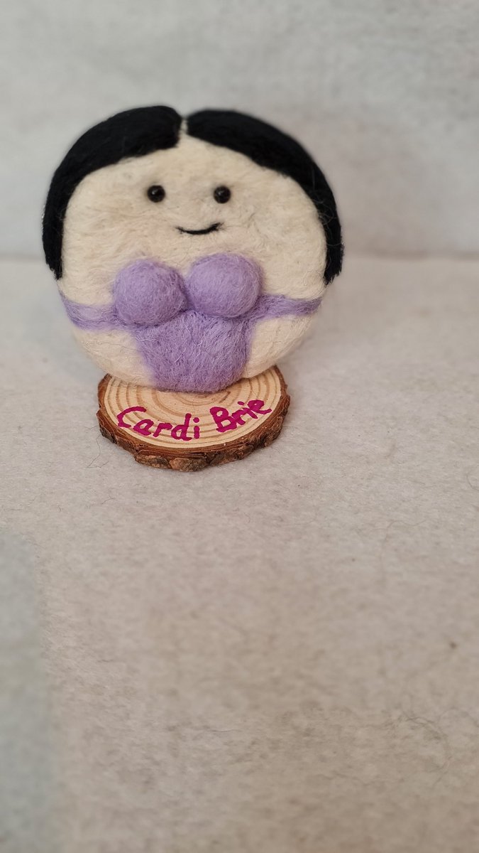 fullerfelts's tweet photo. Working progress but heres Cardi brie 🤣 #imadedis #CardiB #cardibrie https://t.co/yf6GQlDBEZ