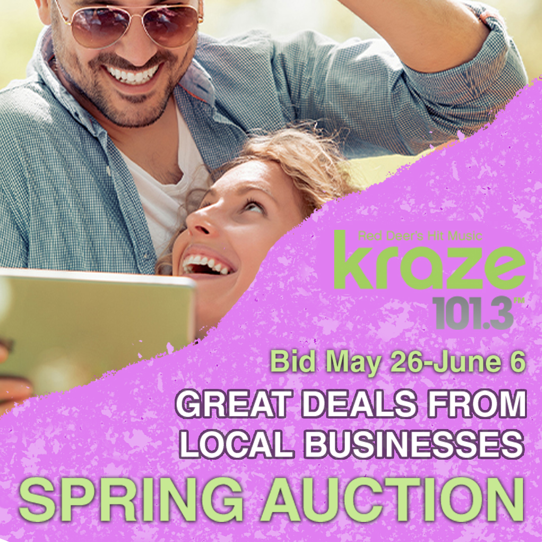 play101reddeer's tweet photo. HEEEY! We got the 3rd Buy Local Spring Auction coming your way on May 26... and we got some amazing things up for grabs. PLUS a portion of the proceeds from each sale will be donated to the Red Deer SPCA #reddeerspca #springauction https://t.co/IafeS2ULOT