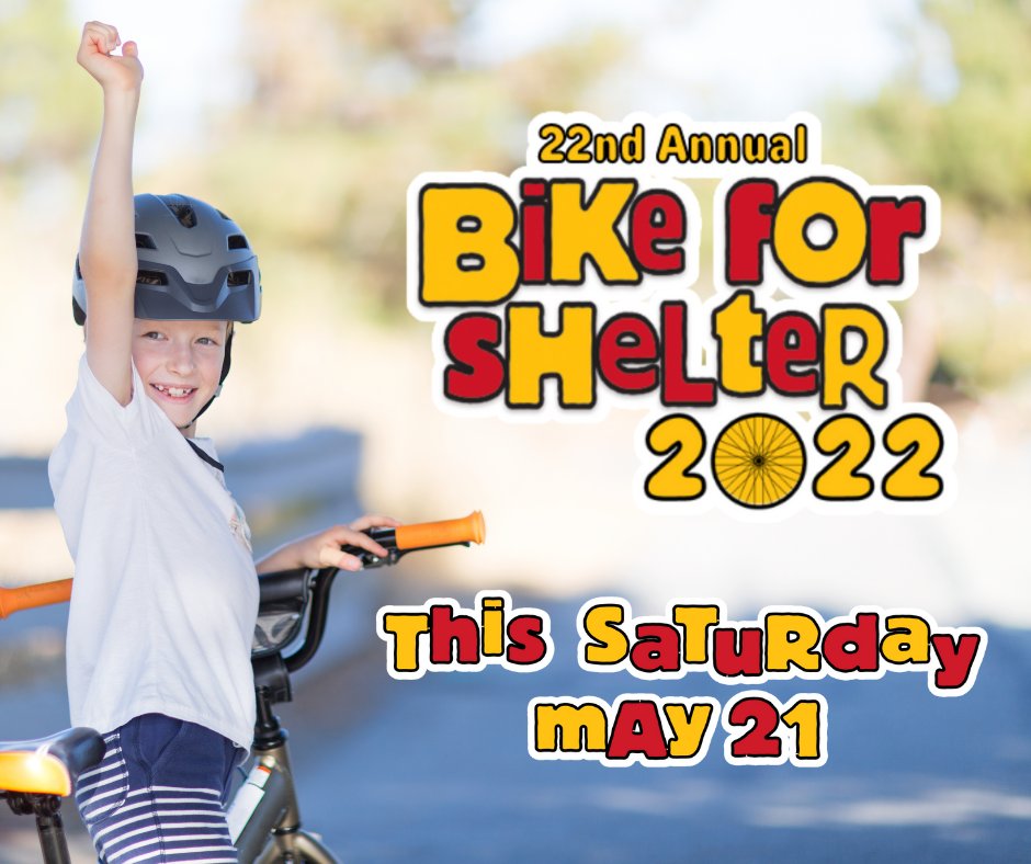 WatsonChildren's tweet photo. Raise your hand if you're excited for Bike for Shelter this Saturday! You can still join the FUN... Visit our website to sign up! https://t.co/pD4nlGgbxM