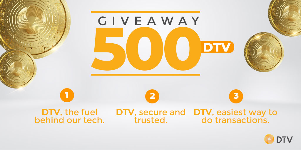 DTVtechteam's tweet photo. 🔥🚨500 DTV GIVEAWAY 🚨🔥

Which DTV slogan do you like best? Rules:
1. Vote: 1, 2, or 3 in the comments below.
2. RT and follow @DTVtechteam
3. Tag a mate 

Winner will be selected randomly, in 72 hrs! 
Good luck🏆🤖
#cryptocurrency #CryptoGiveaways #Giveaways #Crypto #NFT https://t.co/WUGO5TY9Co