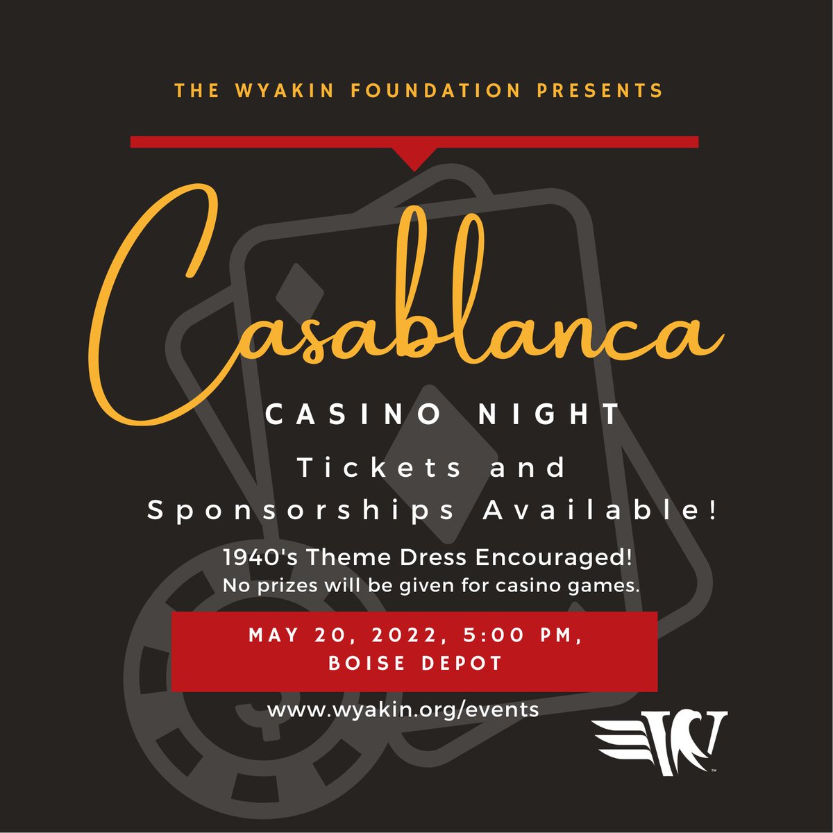 There is still time to get your ticket to this event! Don't miss out. 👉bit.ly/Casinonight2022 #boiseevents #thisisboise #veterans