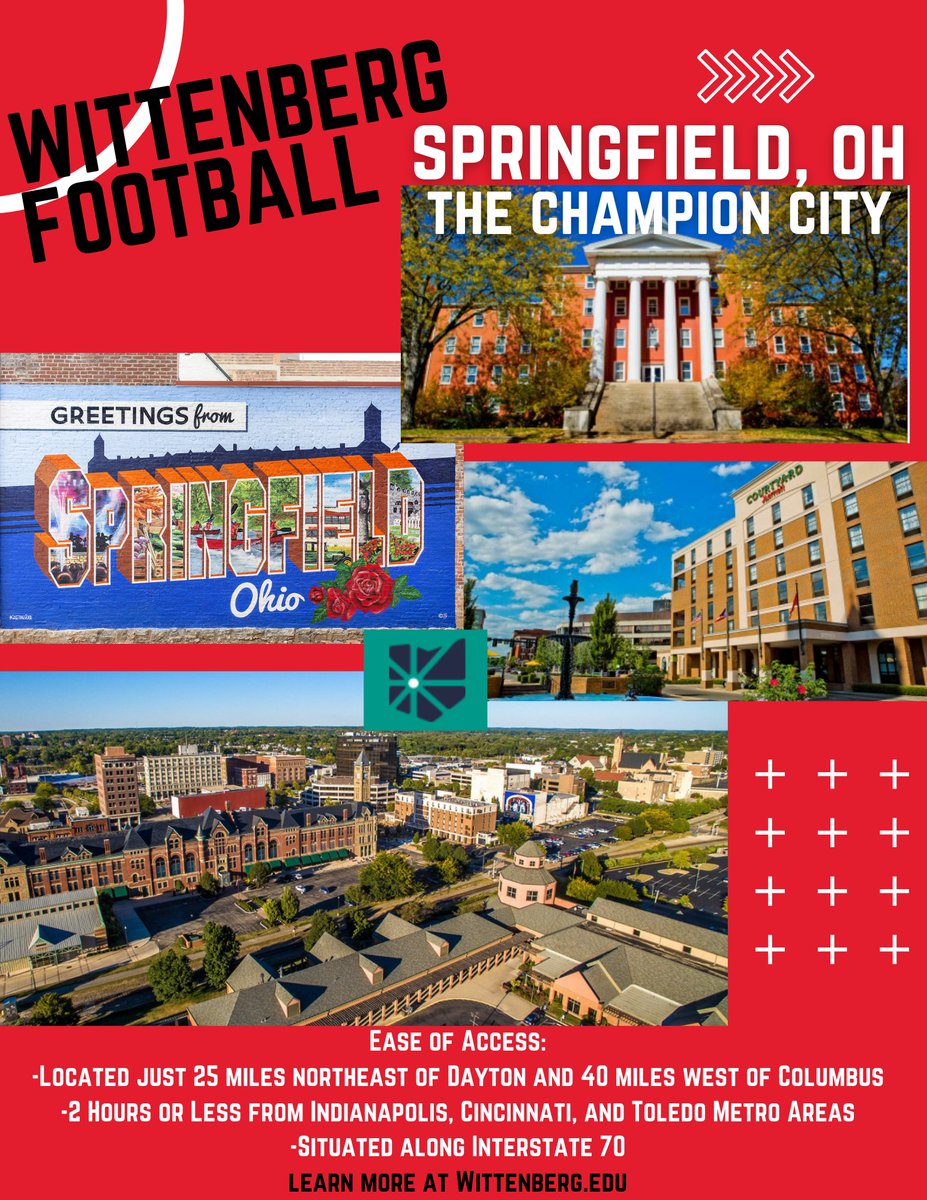 cdavie51's tweet photo. Located along the historic National Road in Springfield, you can be close to home while being miles away from being ordinary...@WittAthletics @WittFootball https://t.co/Bua3owtb0c