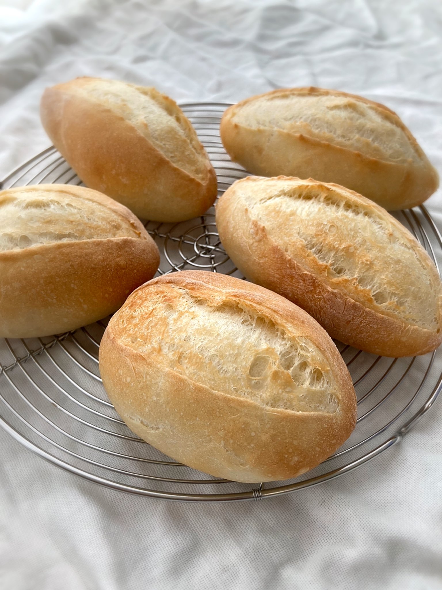 Moca プチフランスパン 砂糖の量を間違えて 2倍入れてしもた ヒィィィィ と思ってたのに 結果美味しいものができたから今後もその分量でいく パン作り おうちパン フランスパン T Co Pllncw91v7 Twitter