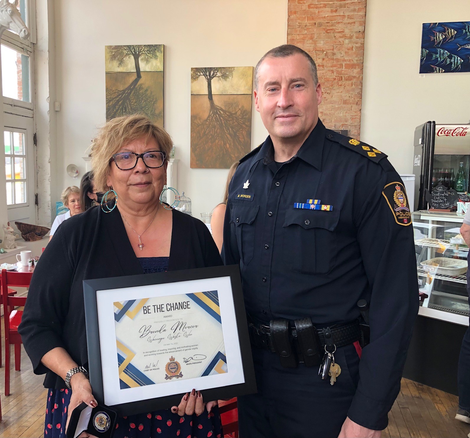 Medicine Hat Police Service on Twitter "Congratulations to Brenda