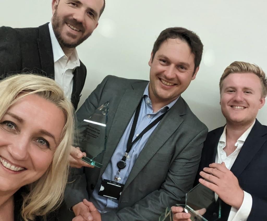 JRSurveying's tweet photo. Jackson Rowe today won the @hantsconnect Investors In Young People Award. Amazing and a huge thank you to them for recognising our work, as well as the Employment &amp; Skills team for all your hard work. https://t.co/fsTtEAChkl